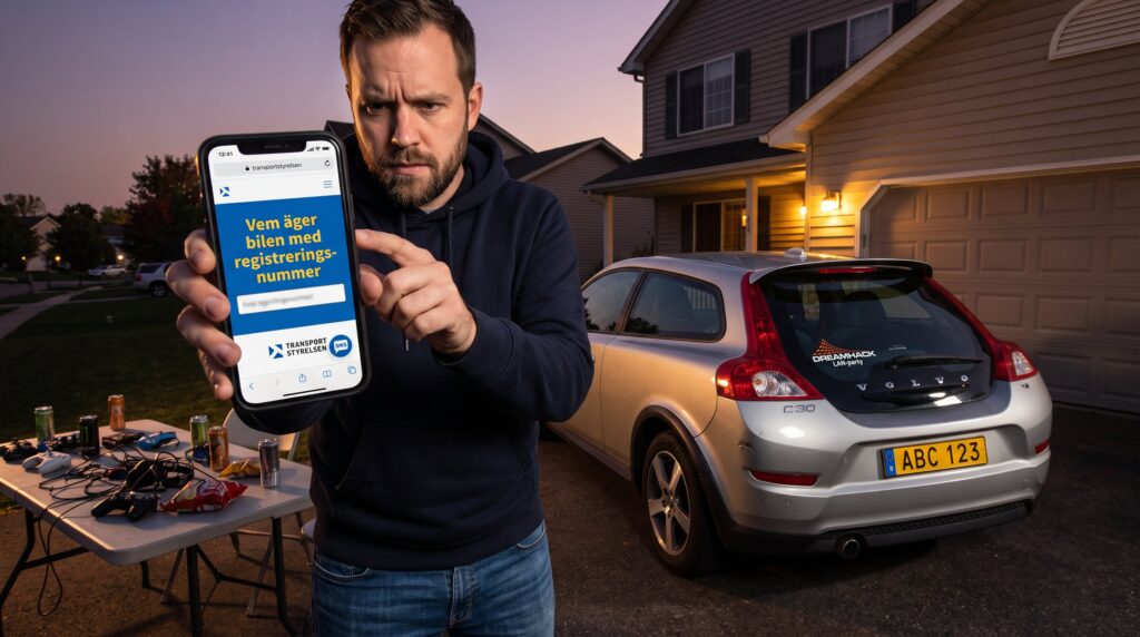vem äger bilen med registreringsnummer
