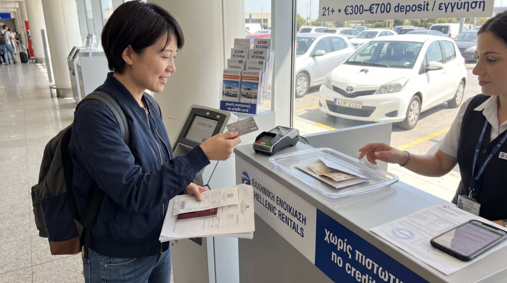 rent a car athens χωρισ πιστωτικη