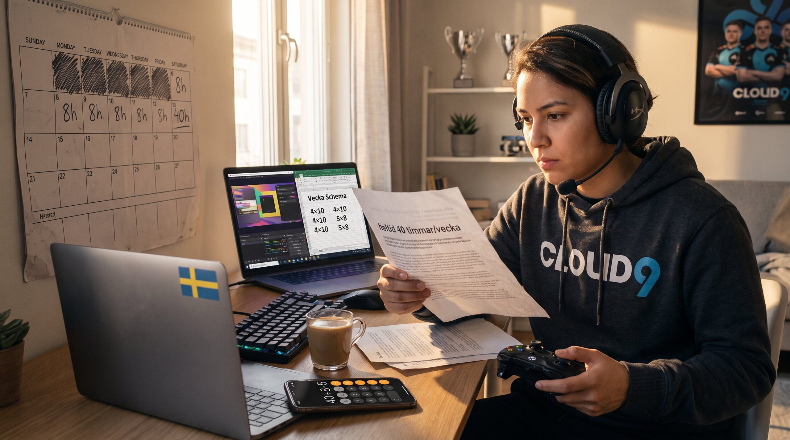 hur m&aring;nga dagar &auml;r heltid