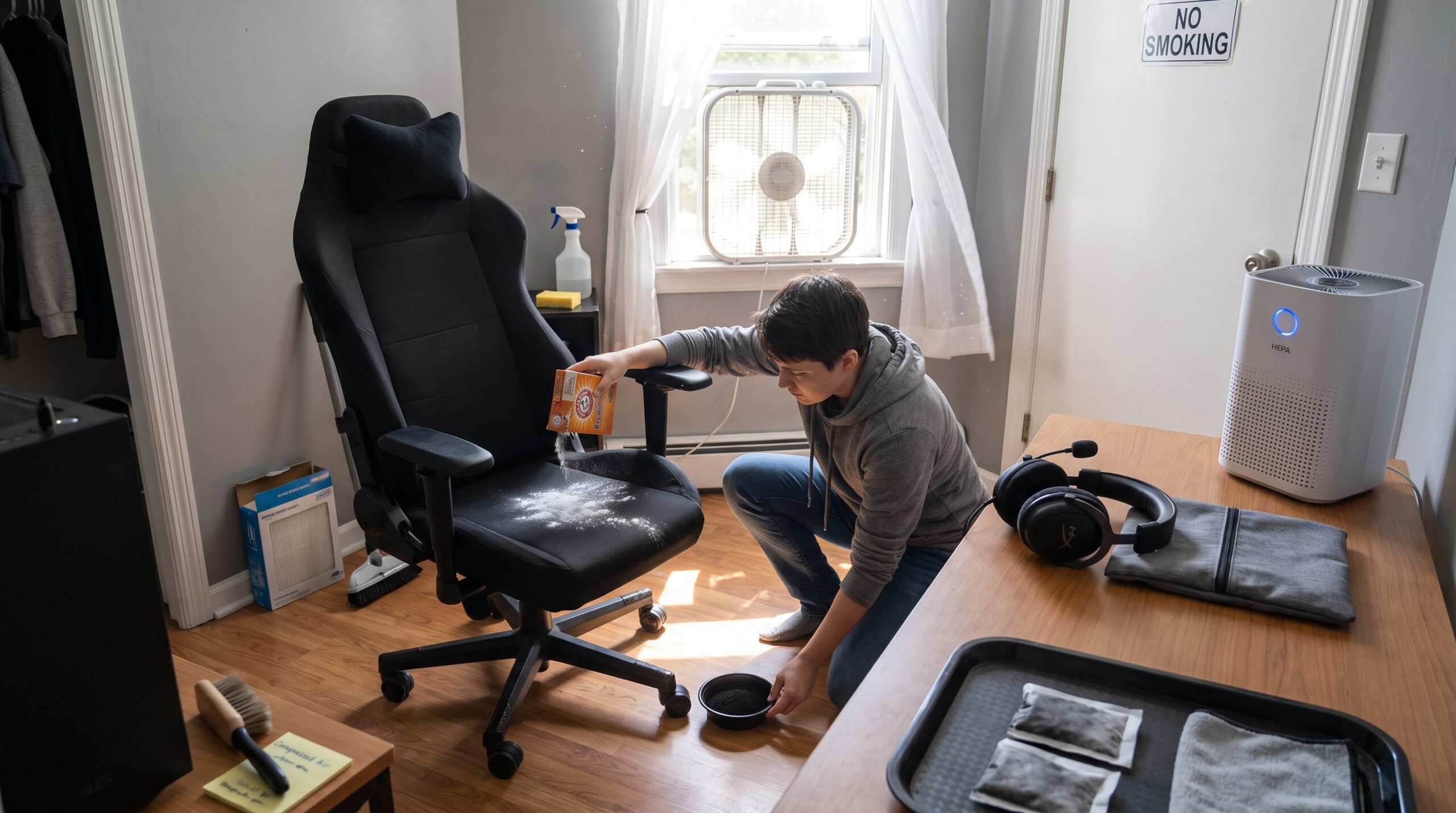 bli av med r&ouml;klukt i hus